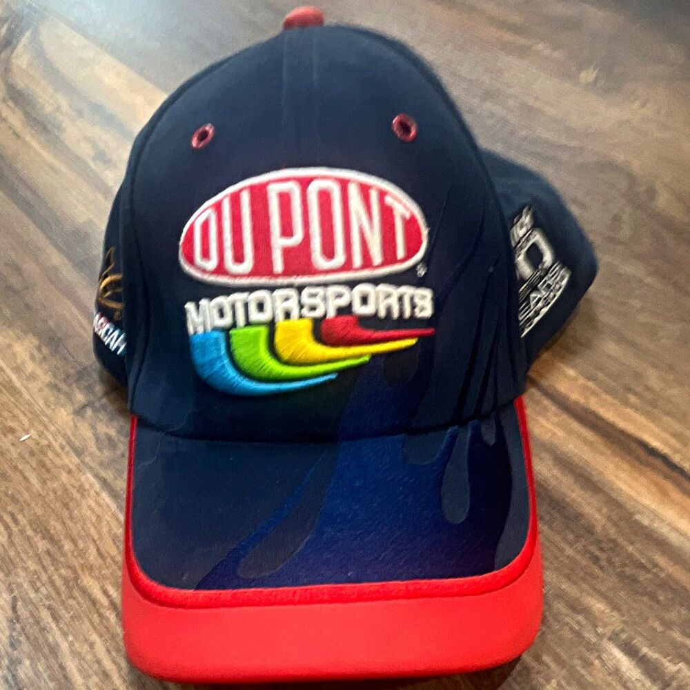 Chase Authentics NASCAR Jeff Gordon Hendrick 20 Years Hat One Size Navy Red